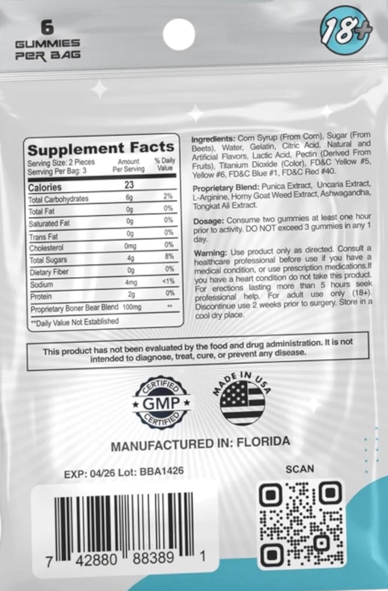Bear Bliss Female Enhancement Gummies
