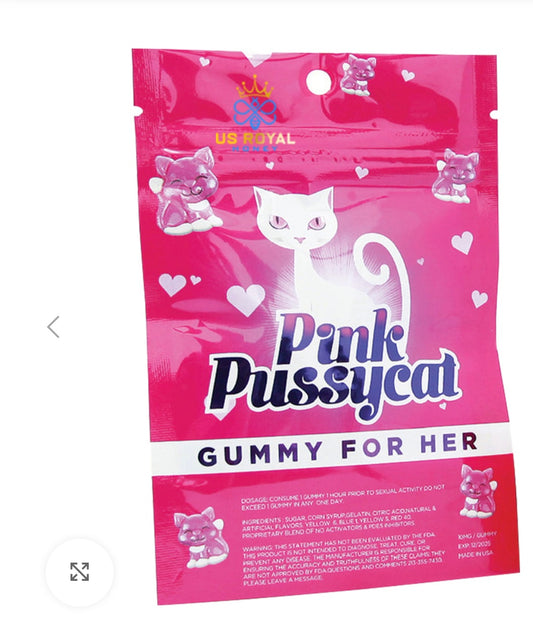 Pink Pussycat Gummie Female Enhancement