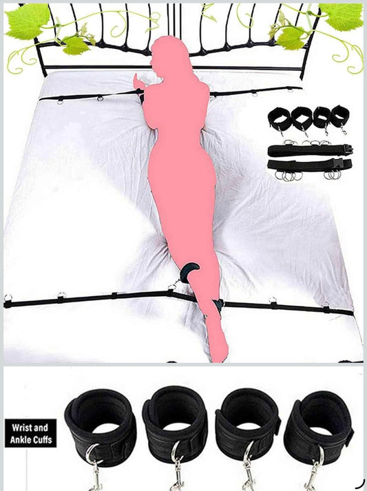 Pink Apple Neck & Wrist Bondage