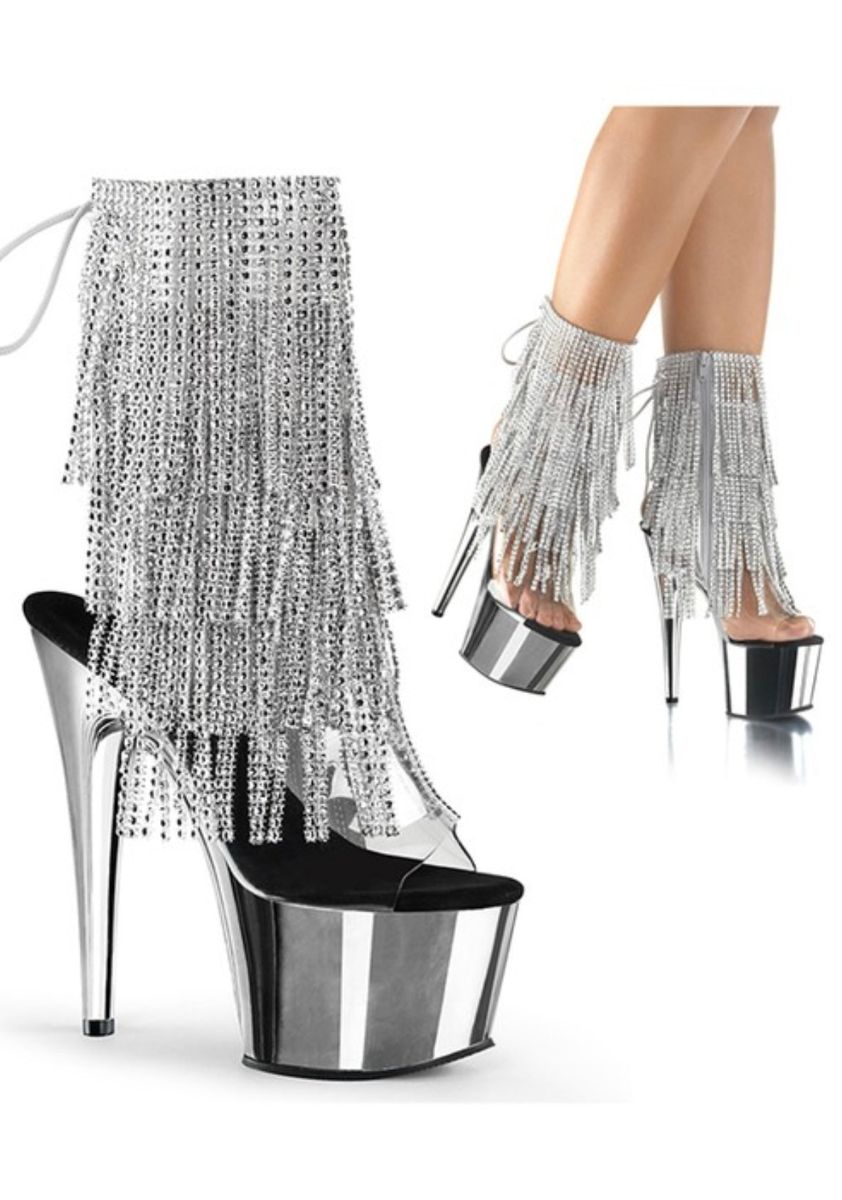 Shake it Off Platform open toe Heel