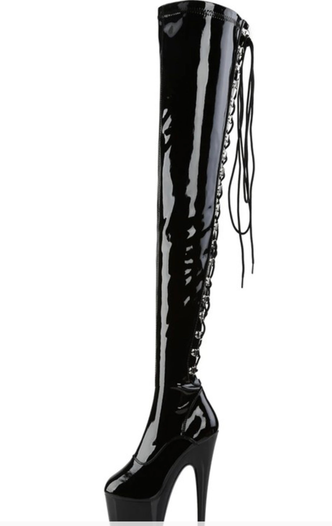 Stretch Thigh High Boot