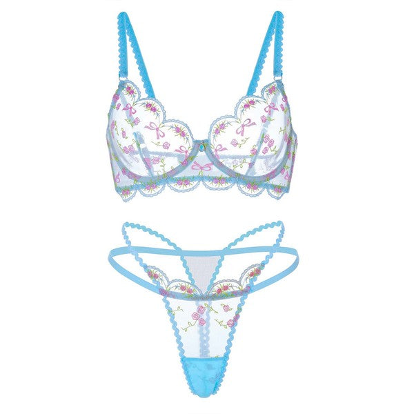 Get Active Panty and Bra Set
