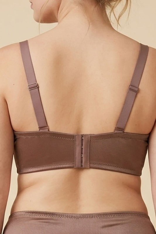 DD Satin Wire Free Bra