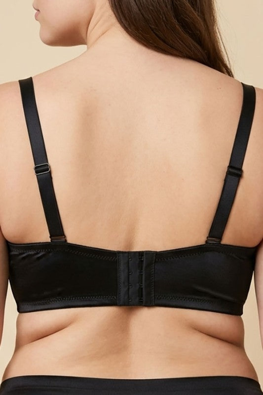 DD Satin Wire Free Bra