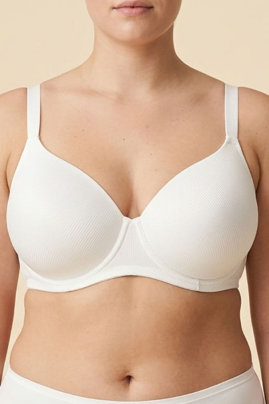 DD Satin Wire Free Bra