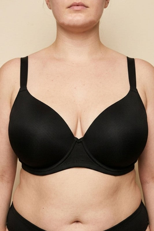 DD Satin Wire Free Bra