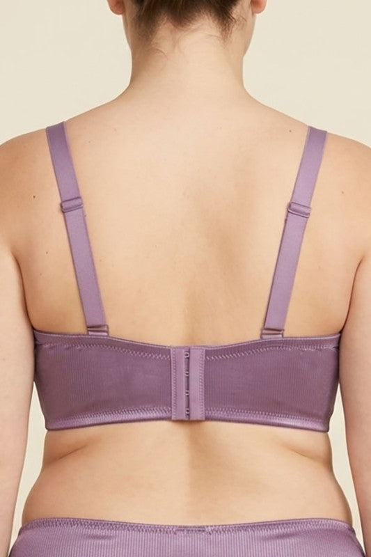 DD Satin Wire Free Bra