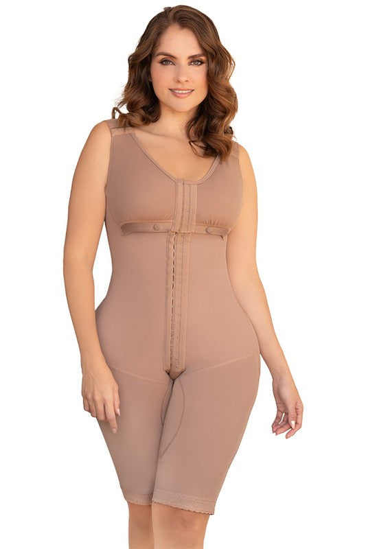 Long Bodyshaper with Brassier and wide Straps