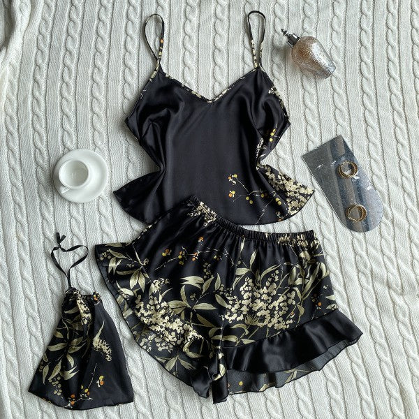 Blossom Pajama Shorts and Tank PJ Set
